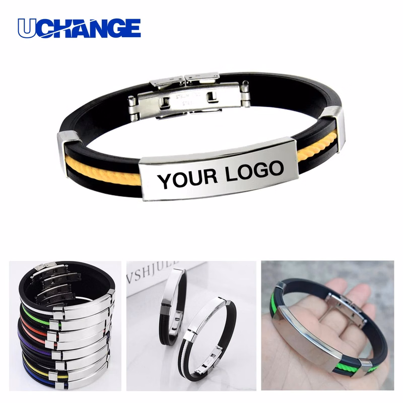 Silicone Titanium Bracelet