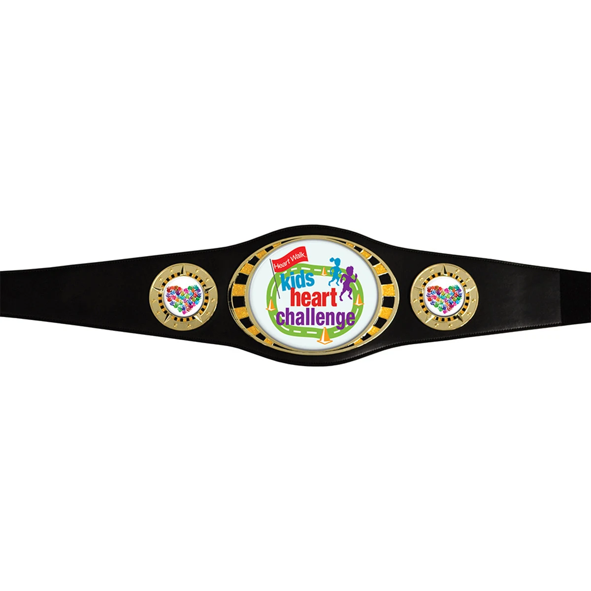 Small Custom Championship Belts: Black 1