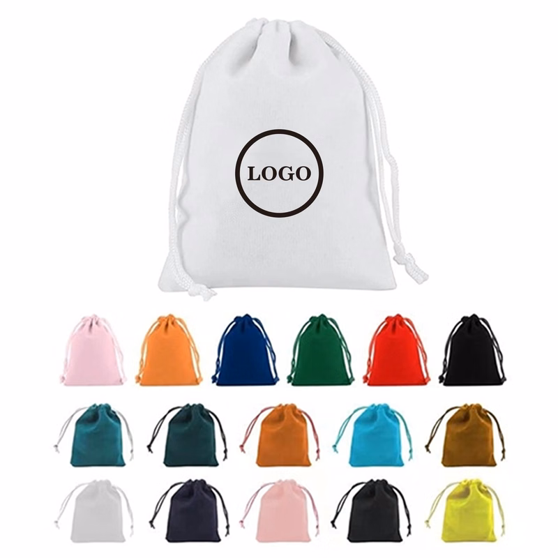 Practical Soft Mini Drawstring Jewelry Gift Bag