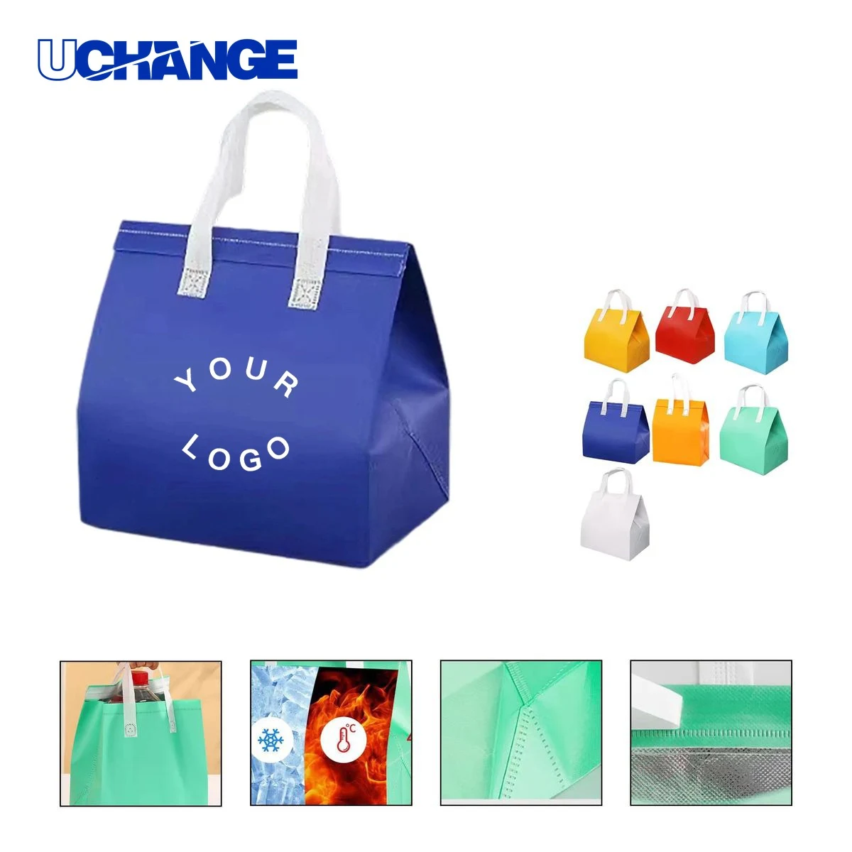 Insulated Cooler Tote Bag Organizer for Travel and Picnics 1