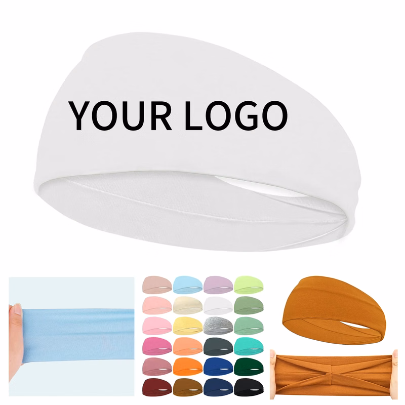 Wide Elastic Sport Headband