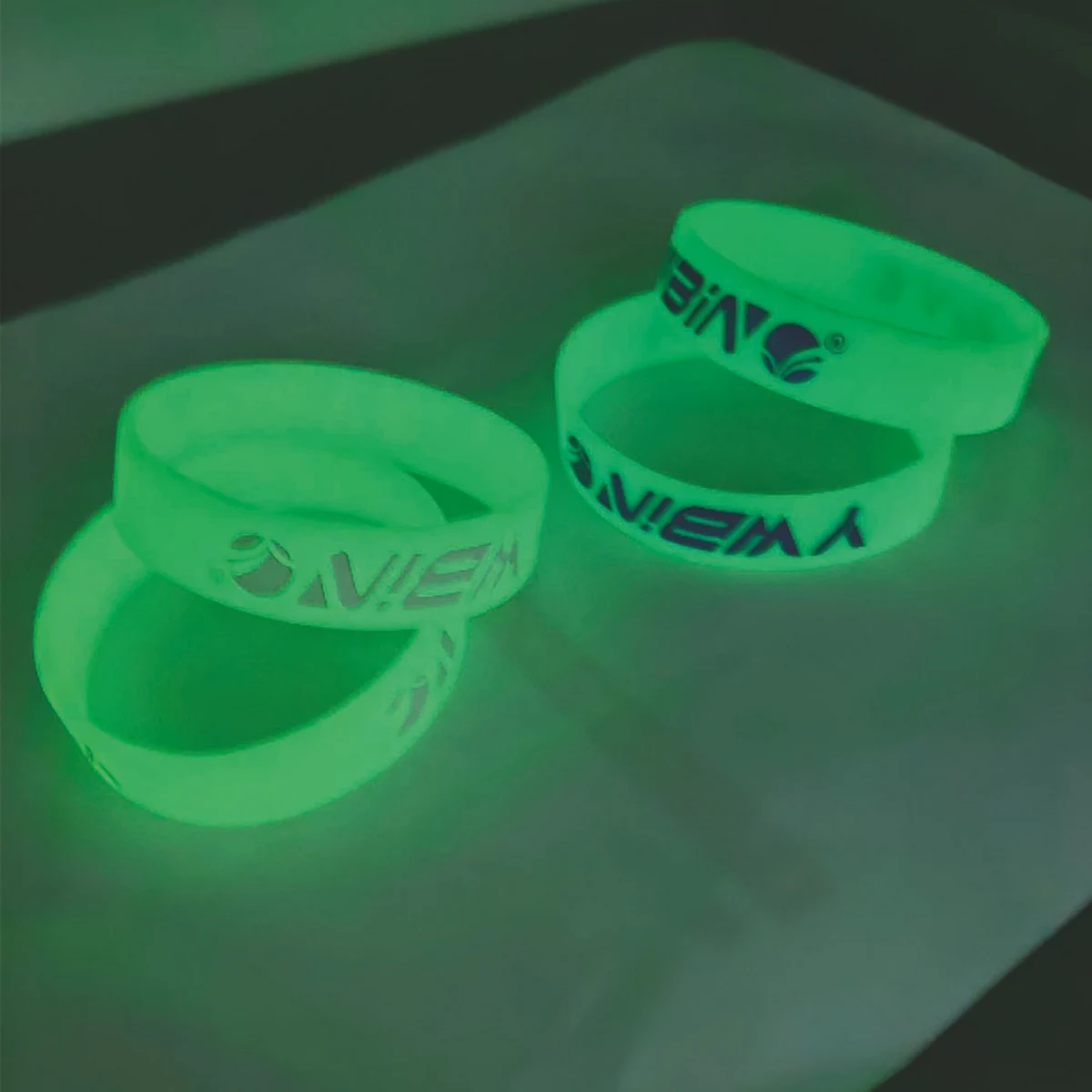 Glow In The Dark Silicone Bracelets 1
