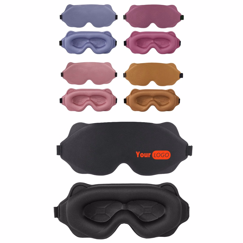 3D Soft Breathable Light-Blocking Eye Mask