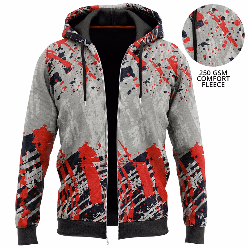 Youth 250 GSM Comfort Fleece Full color sublimation Pullover Hoodies