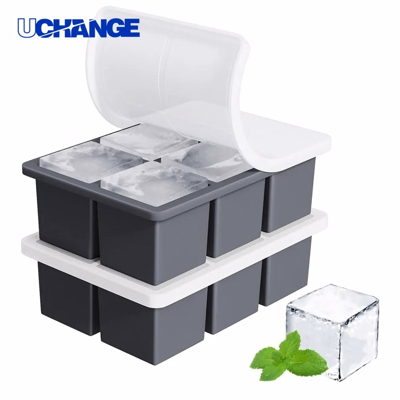Large Ice Cube Tray for Drinks and Beverage Use