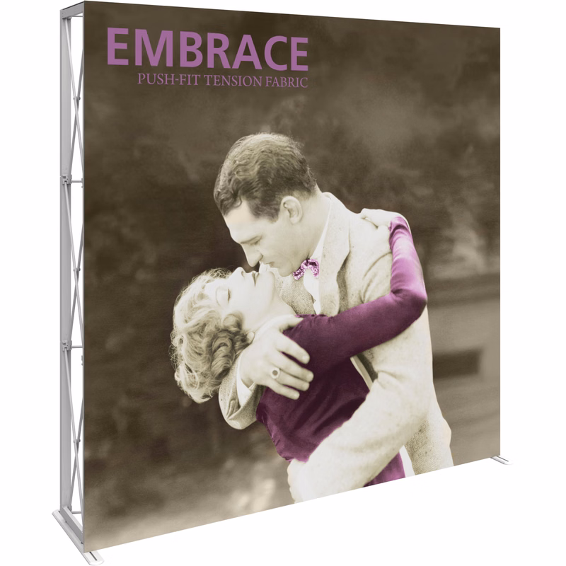 Embrace 8ft. Full Height Display With Front Graphic