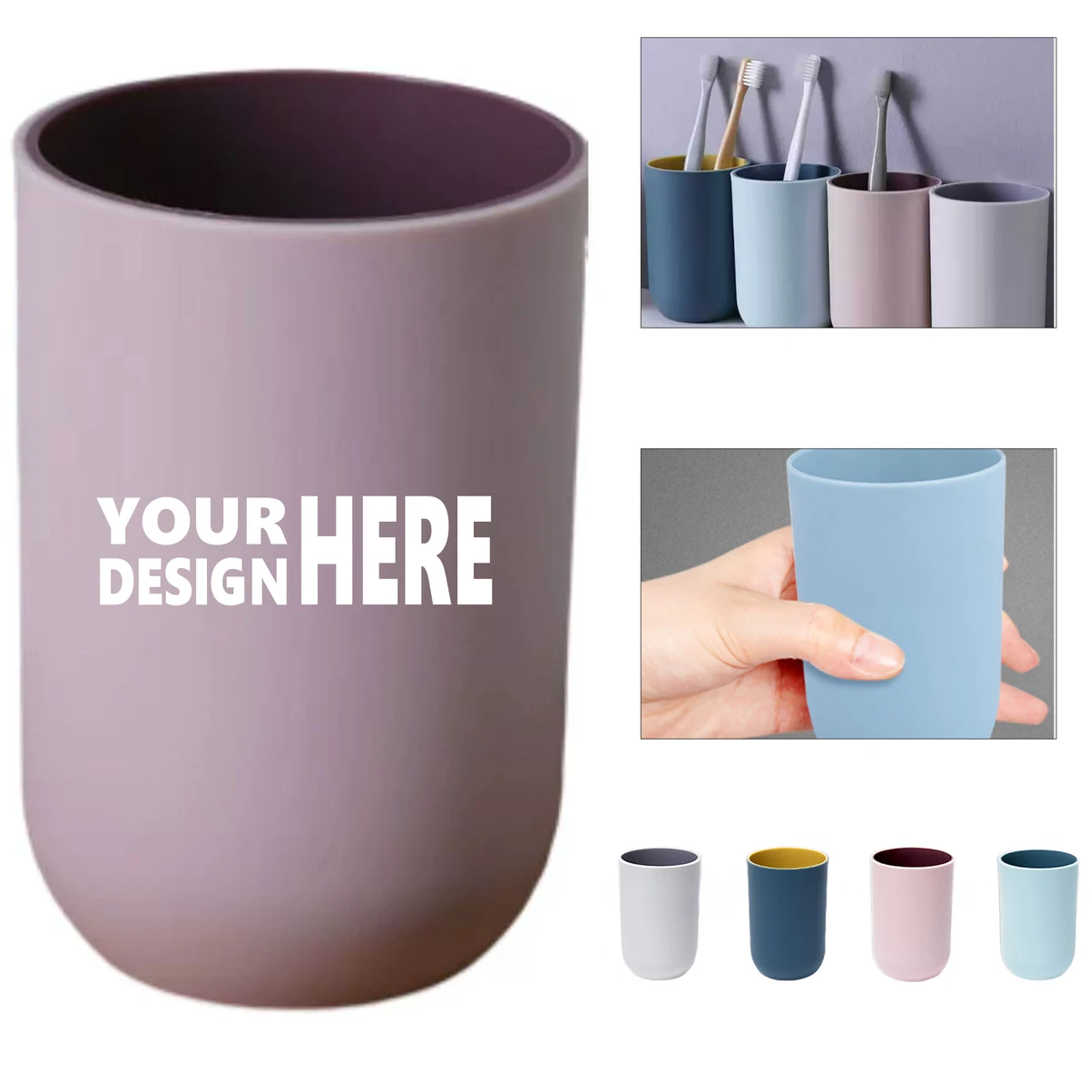 Two Tone 11 oz. Mouthwash Mug 1