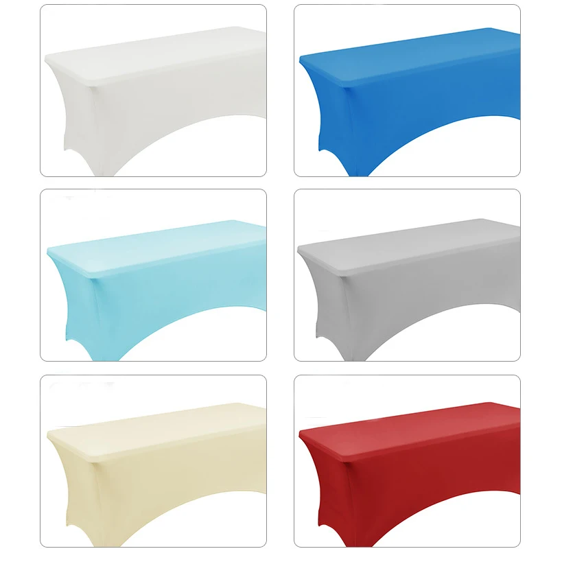 6ft Stretch Spandex Table Cloth 1
