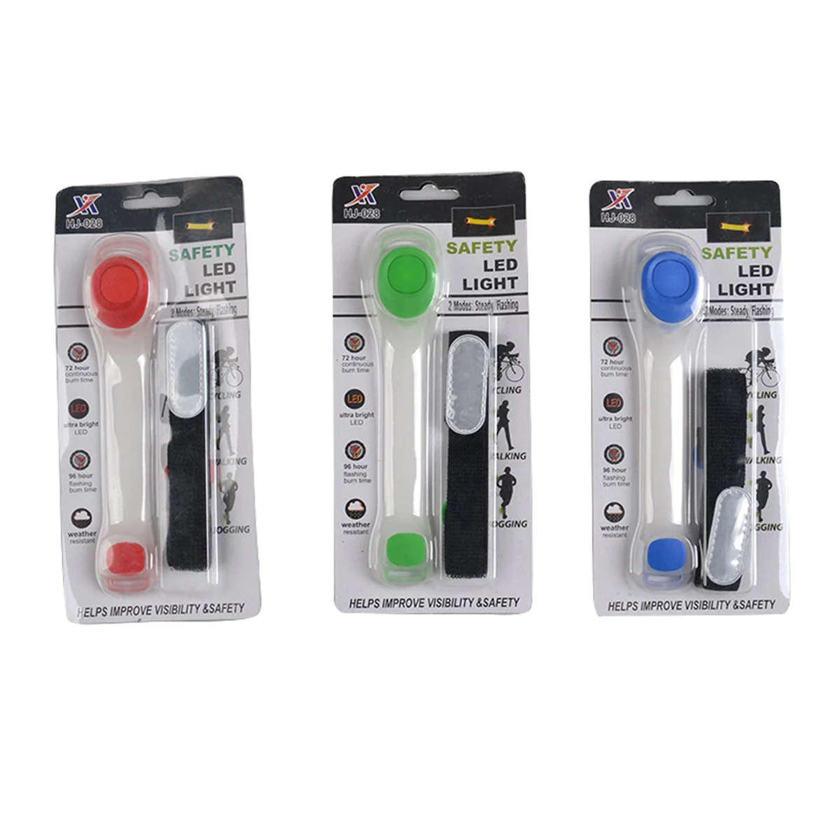 Rechargeable Flashing Slap Wristbands 1