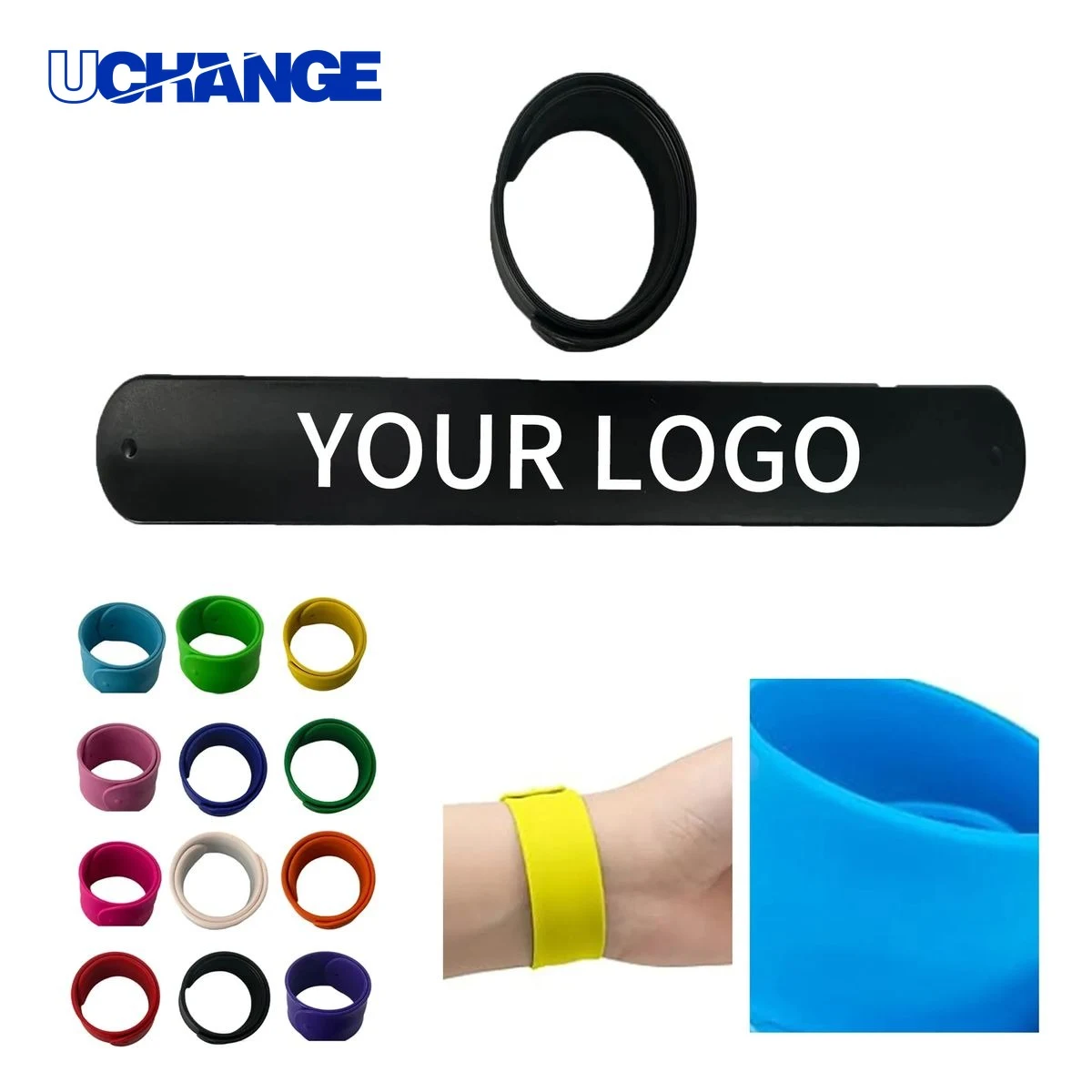 Silicone Slap Bracelet Event Wristband 1