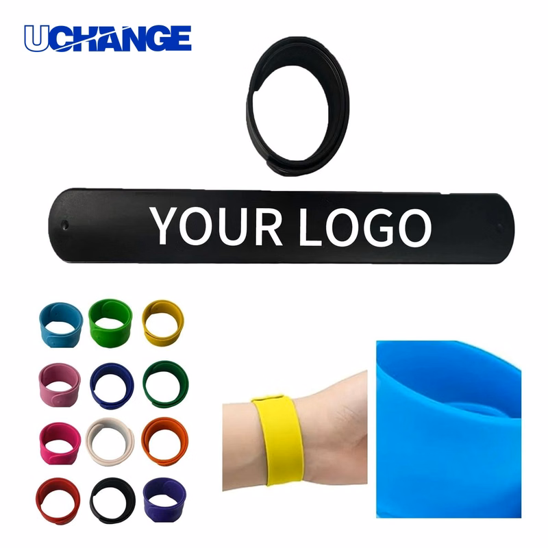 Silicone Slap Band Wristband for Sports Fans