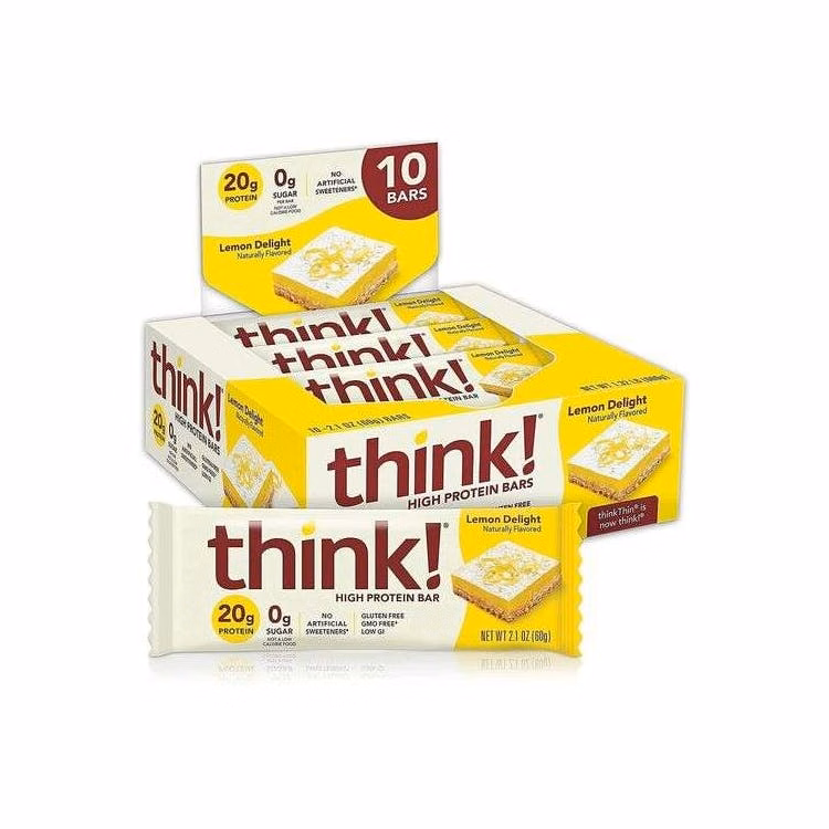 think! Lemon Delight Protein Bars - 10 Pack