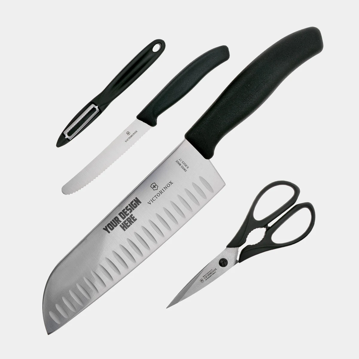 Victorinox® - Swiss Army German Made 4-Piece Kitchen Knife Set 1