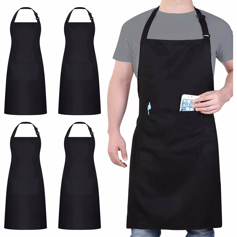 Kitchen Apron with 2 Pockets