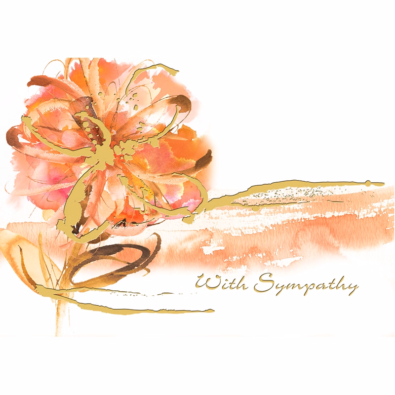 Beauty Blooms Sympathy Cards