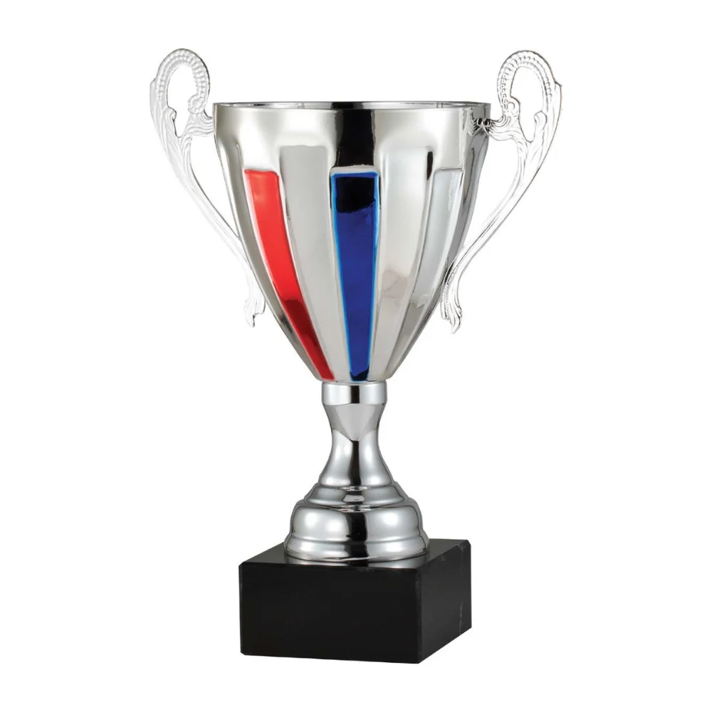Red, White, Blue Metal Trophy Cup 1