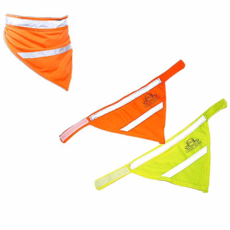 Fluorescent Pet Triangle Bandana