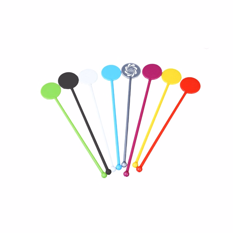 Premium Plastic Cocktail & Coffee Stirrers - Set of 6