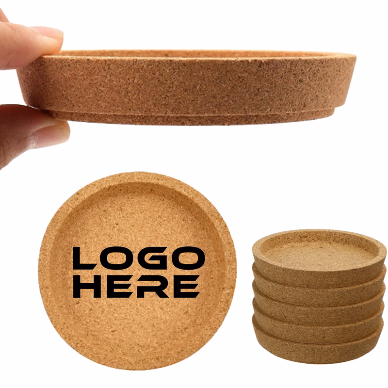 Thick Cork Drink Coaster