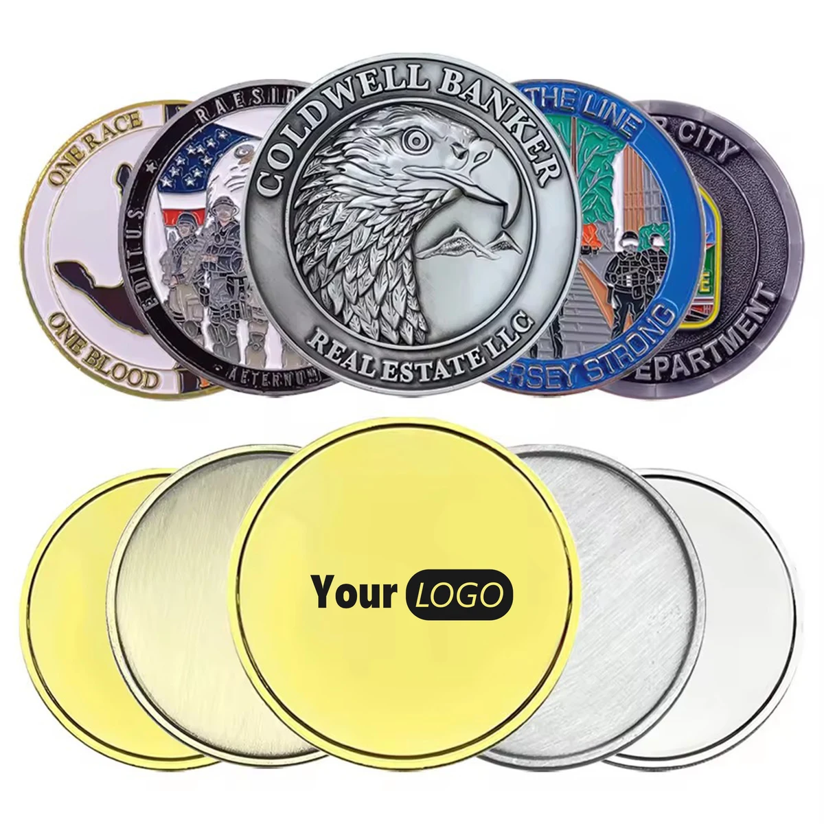 Aluminum Premium Commemorative Coin 1