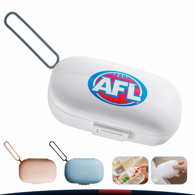 Silicone Sling Pill Case