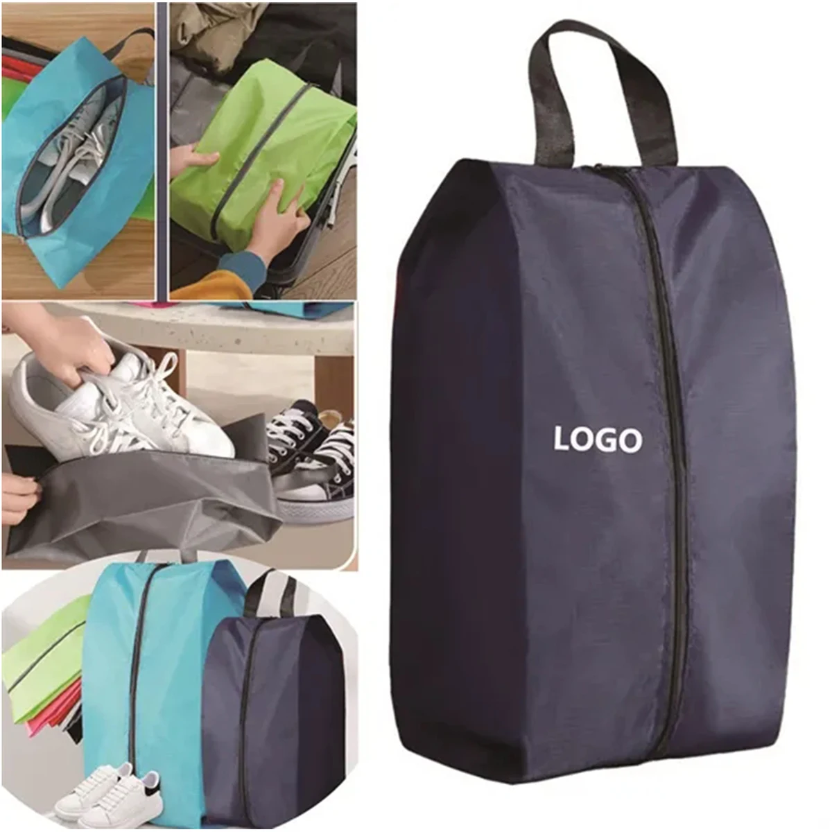 Portable Nylon Travel Shoe Bags 1