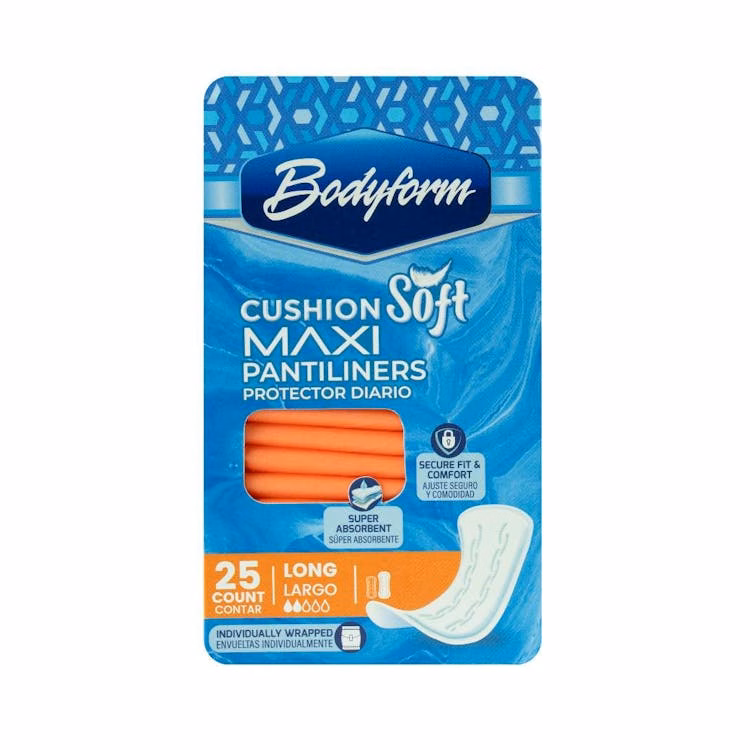 Cushion Soft Pantiliners Long - 25 Count