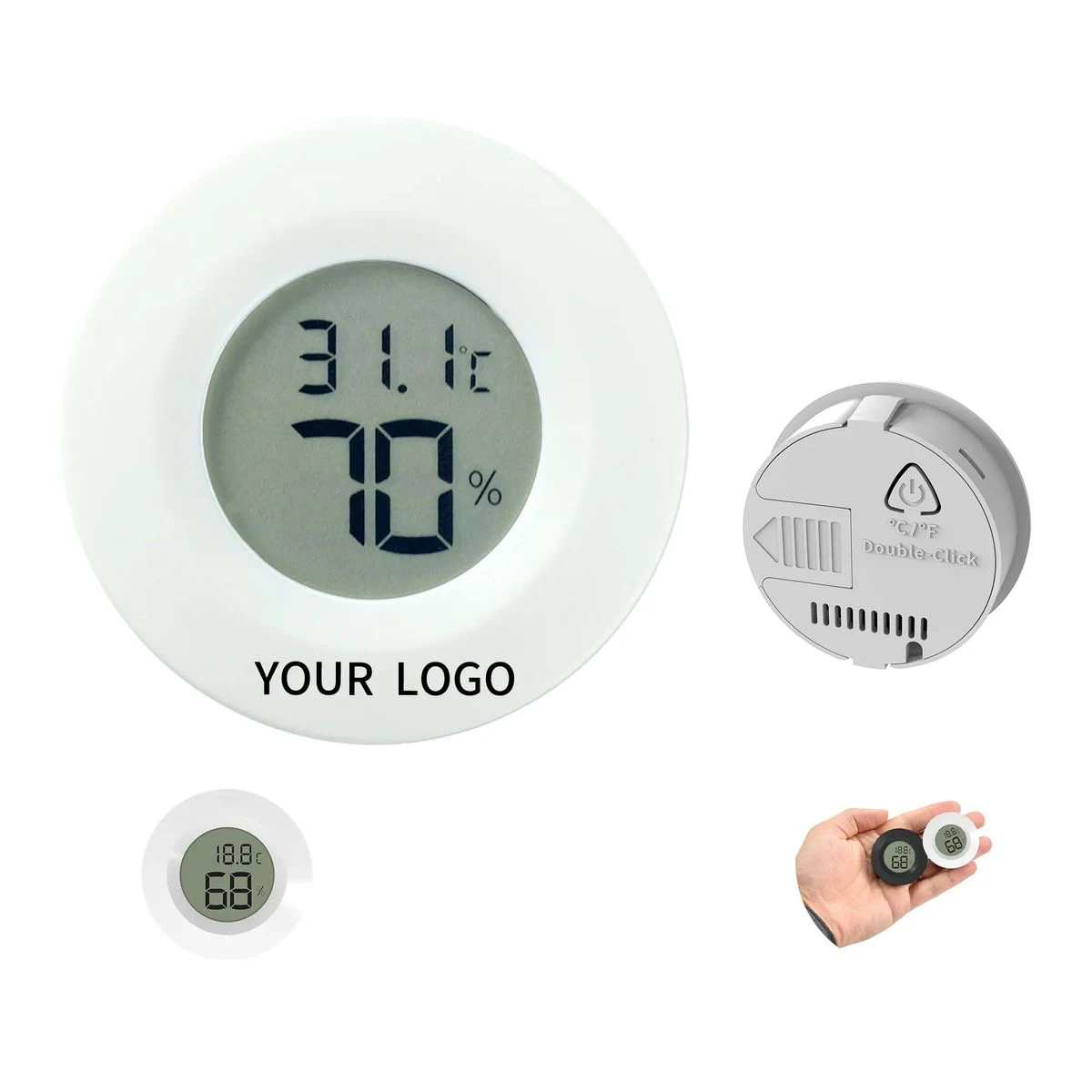Digital Thermometer for Temperature and Humidity Monitoring 1