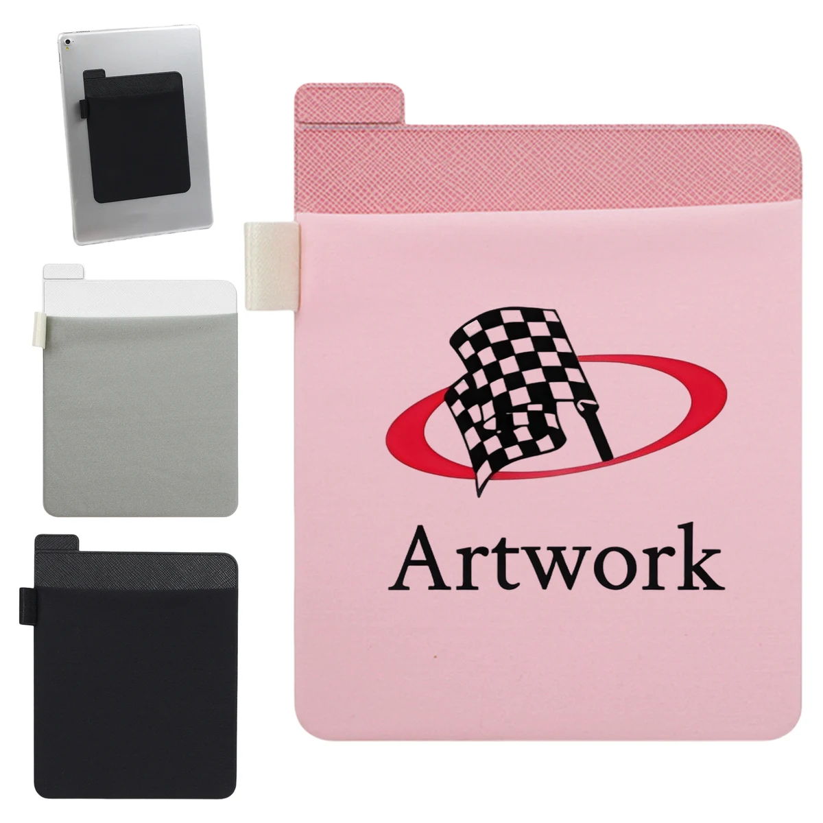 Laptop Adhesive Mouse Storage Pouch 1