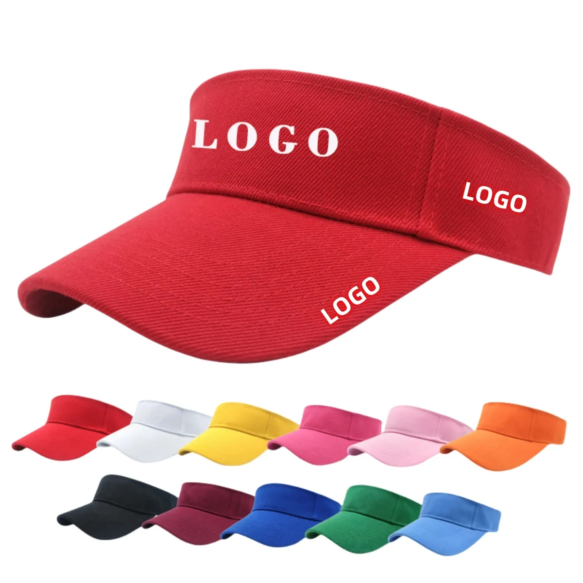 Cotton Topless Sun Hat 1