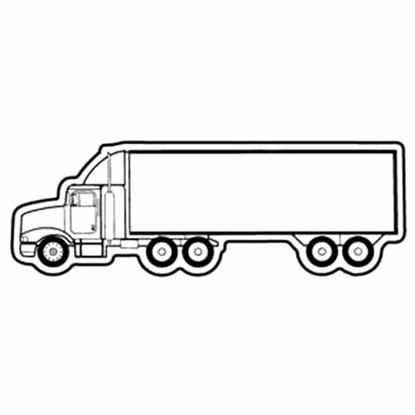 Magnet - 18 Wheeler Semi Truck - Full Color-20-Mil