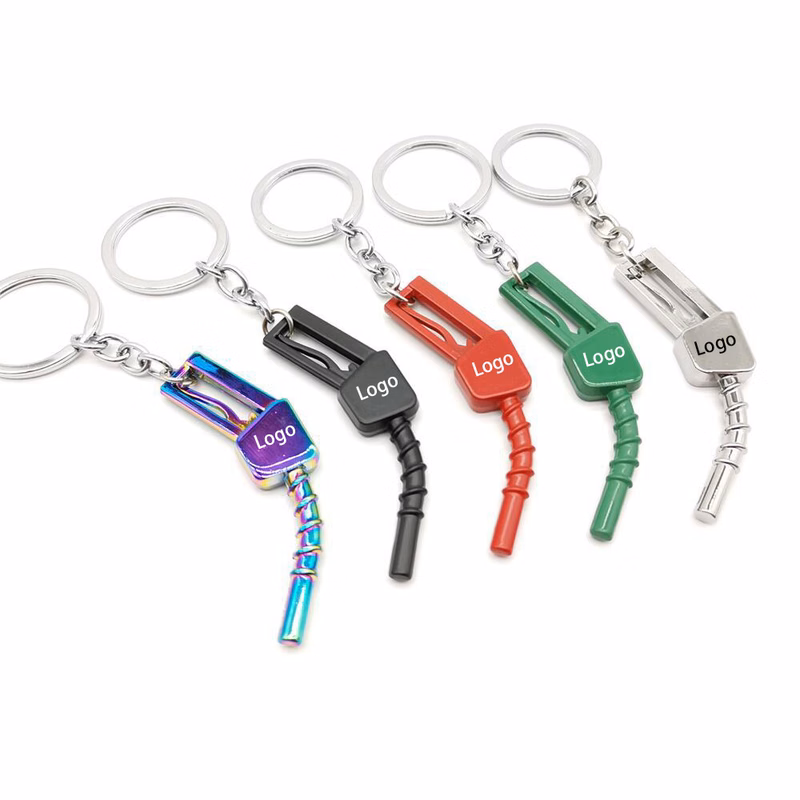 Auto Part Model Fuel Nozzle Keychain