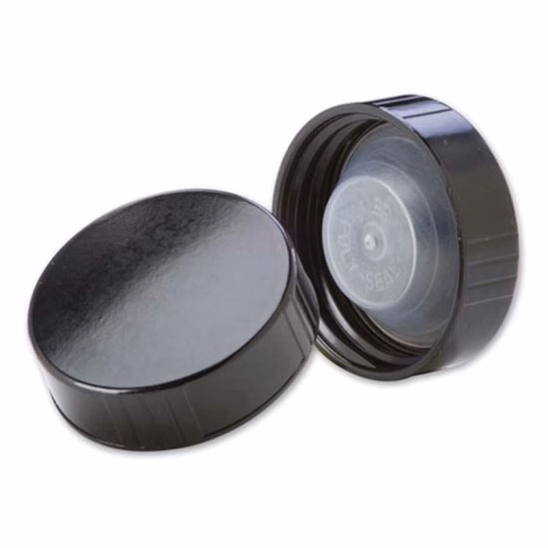 Black Plastic Lids for 32 oz. and 64 oz. Growlers