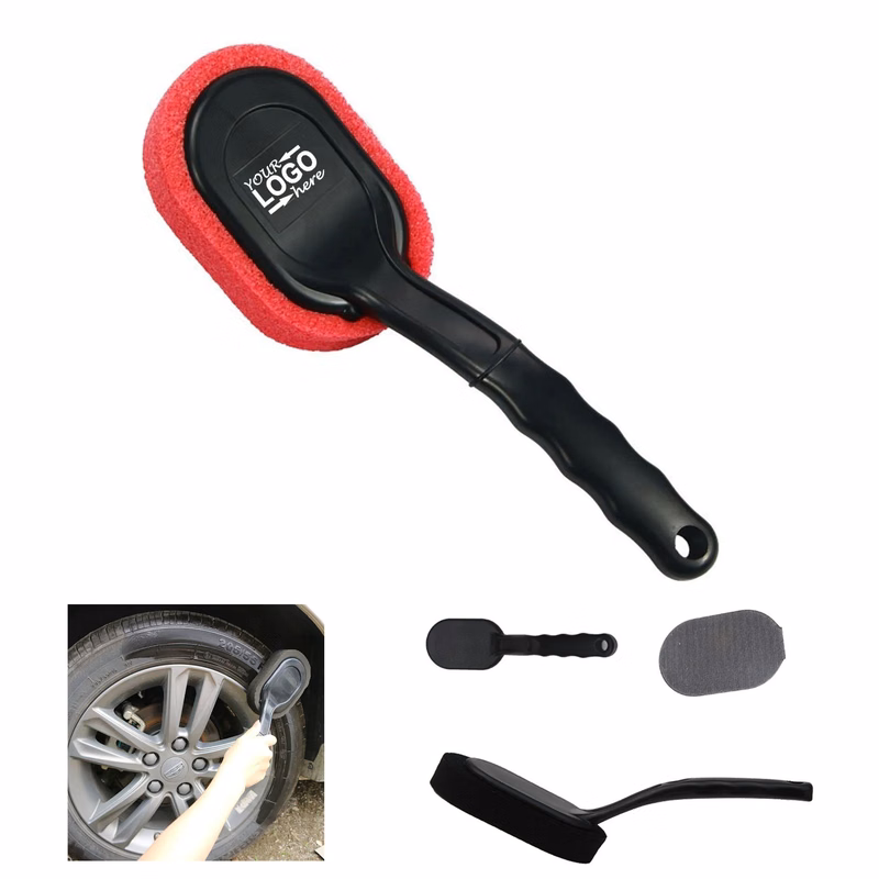 Car Tire Wax Long Handle Brush