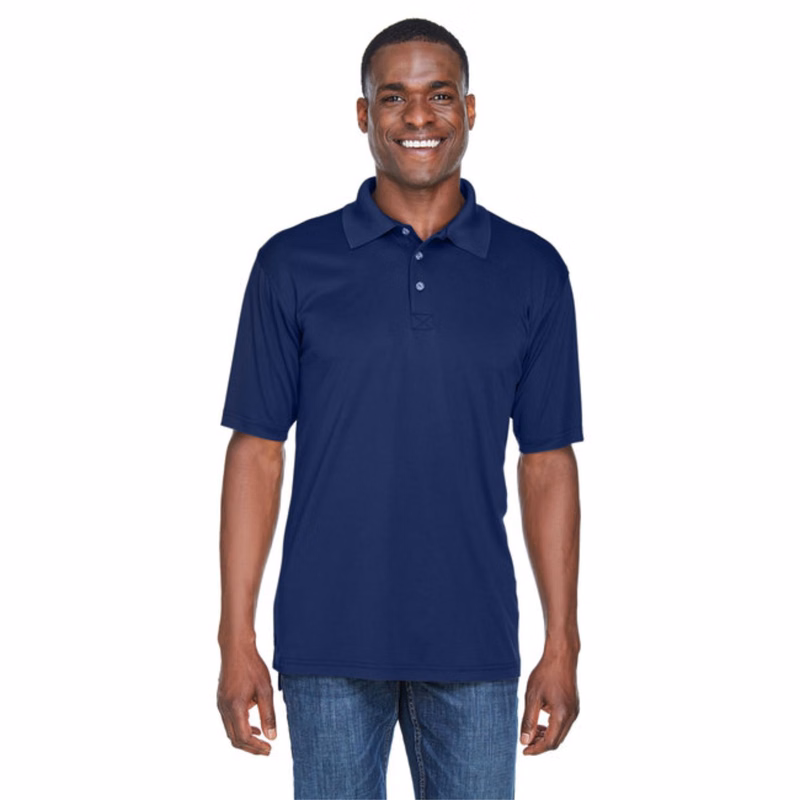 Embroidered UltraClub Men's Cool & Dry Sport Performance Polo Shirt