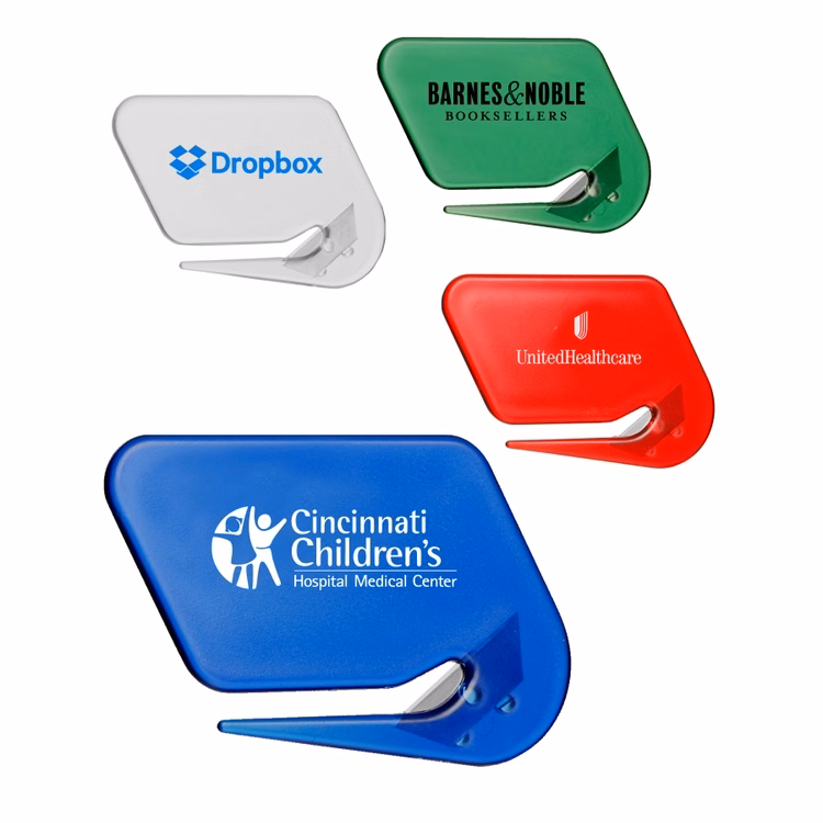 "Frosted Italic" Letter Opener with 1 Color Print