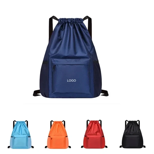 Sports Gym Sack with Side Pocket 1
