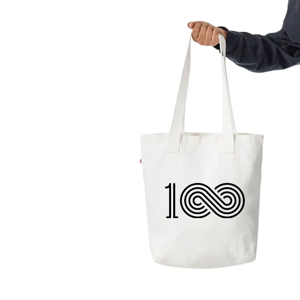 Natural Bull Denim Tote Bag, custom tote bag with logo imprint 1