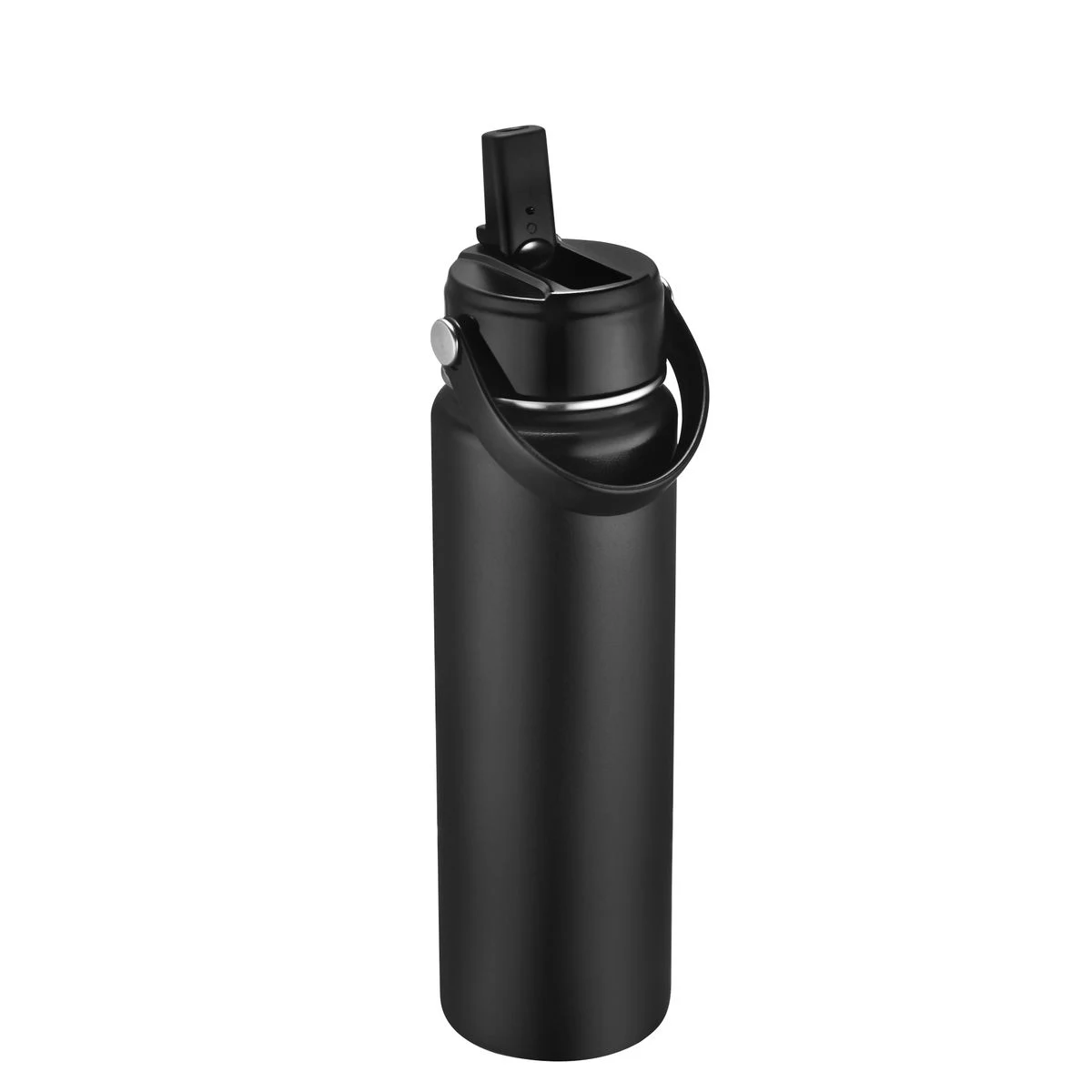 Endura 27 oz Navy Vacuum Water Bottle With Silicone Bottom, custom water bottle with logo imprint 1