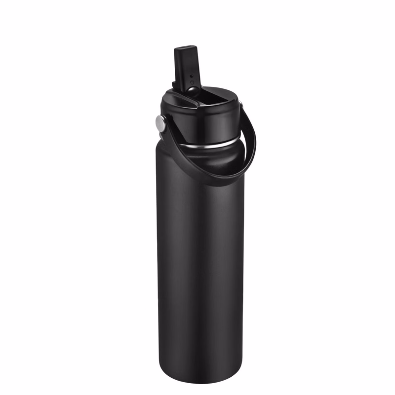 Endura 27 oz Navy Vacuum Water Bottle With Silicone Bottom