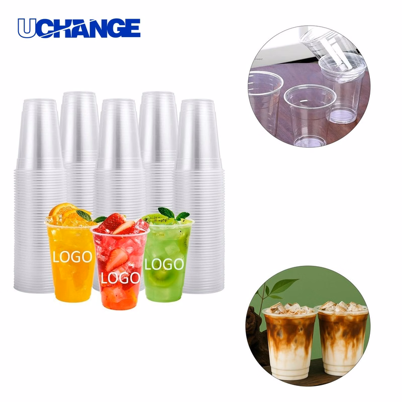 Disposable Plastic Beverage Cup Container