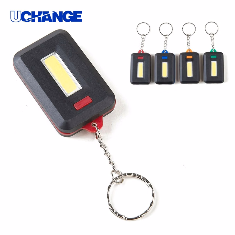 LED COB Keychain Flashlight