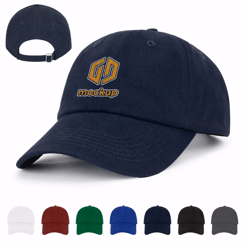 Classic Custom Brushed Cotton Twill Baseball Cap