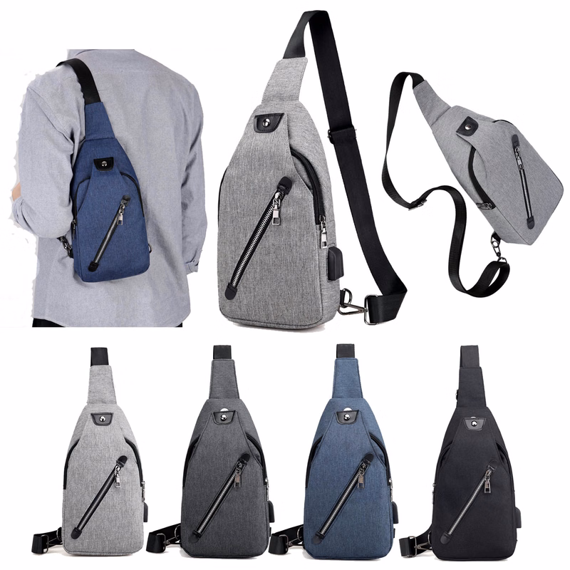 Men's Crossbody Single Shoulder Chest Bag