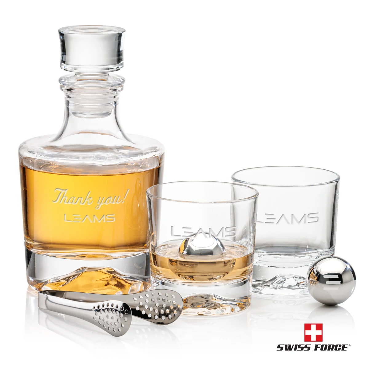 Heathfield Decanter Set & Ice Balls 1