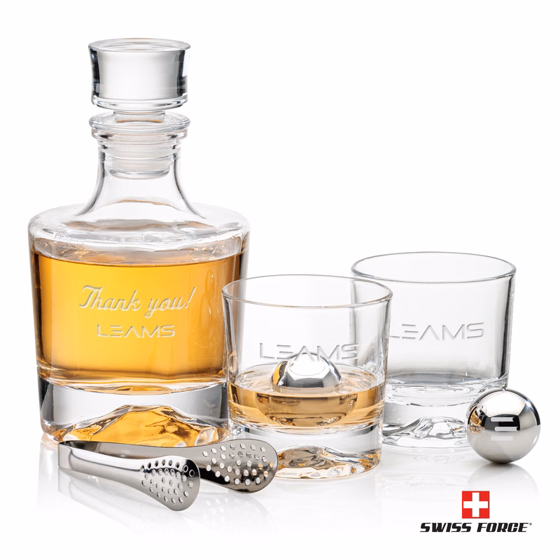 Heathfield Decanter Set & Ice Balls