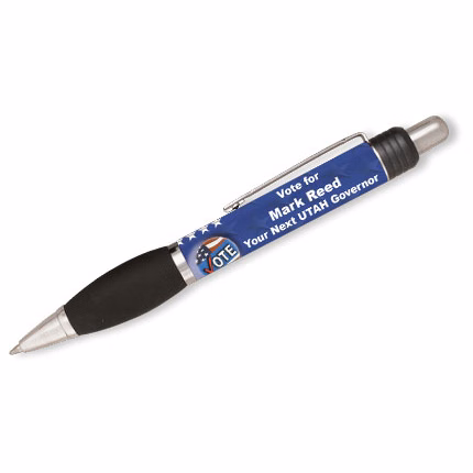 Deluxe Comfort Grip Full Color Wrap Pen