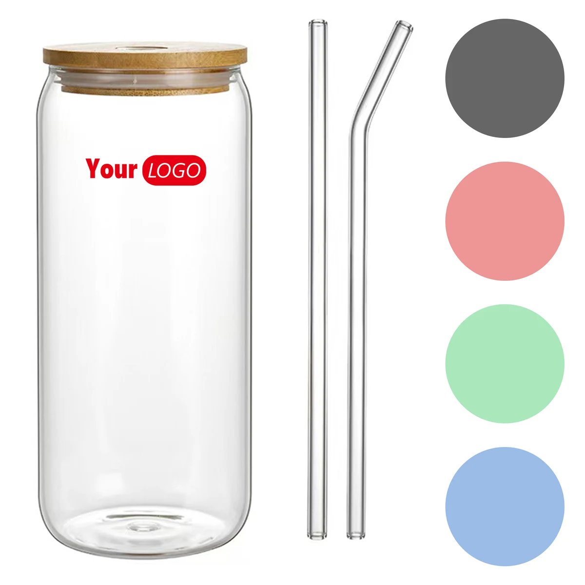 Glass Personalized Coffee And Juice Cup 1