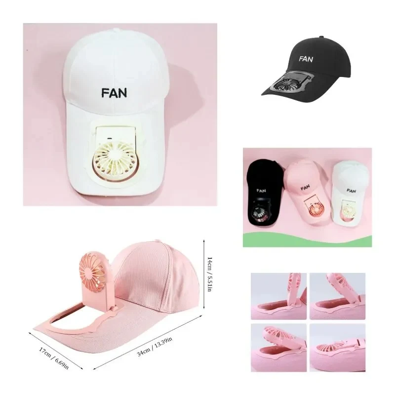 Summer Hat With A Fan 1
