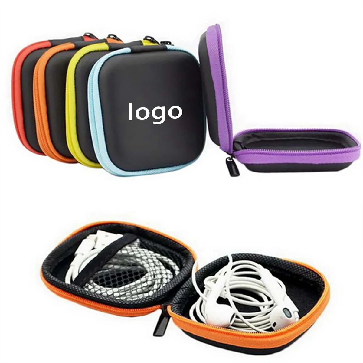 Mini Square Earphone Case 1